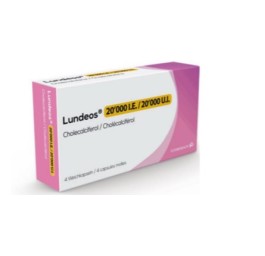 LUNDEOS caps moll 20000 UI 4 pce