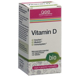 GSE Vitamine D Compact cpr bio verre 120 pce