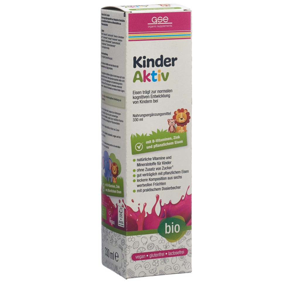 GSE Enfants Actif Complexe liq bio fl 330 ml