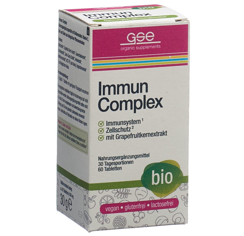 GSE Immune Complexe cpr bio verre 60 pce