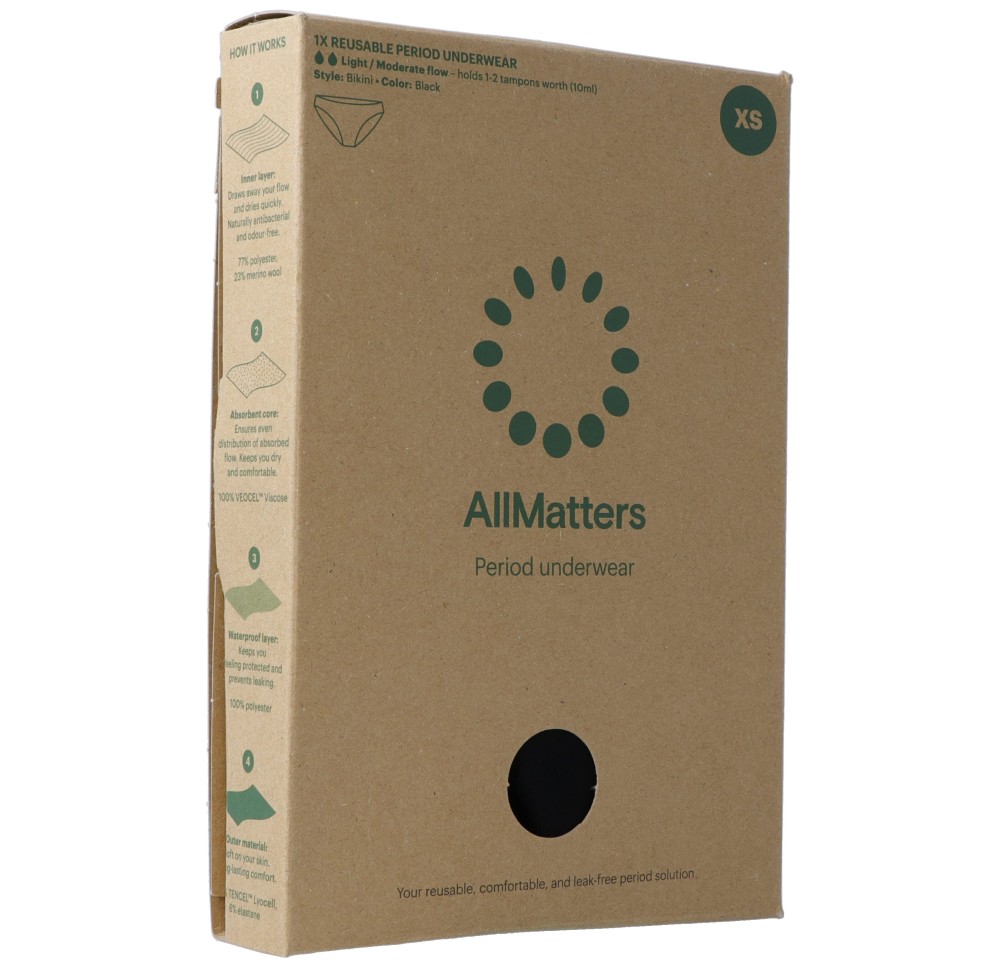ALLMATTERS culotte menstr XS li/mod