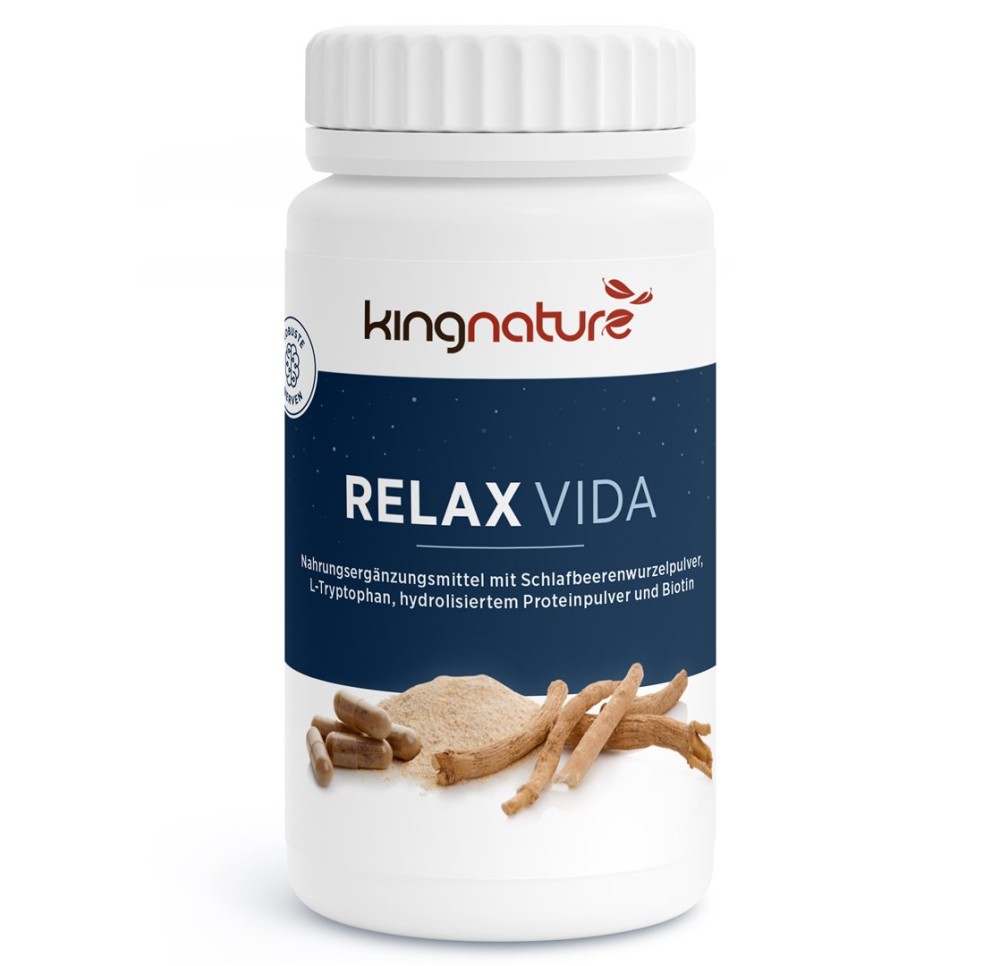 KINGNATURE Relax Vida caps bte 60 pce