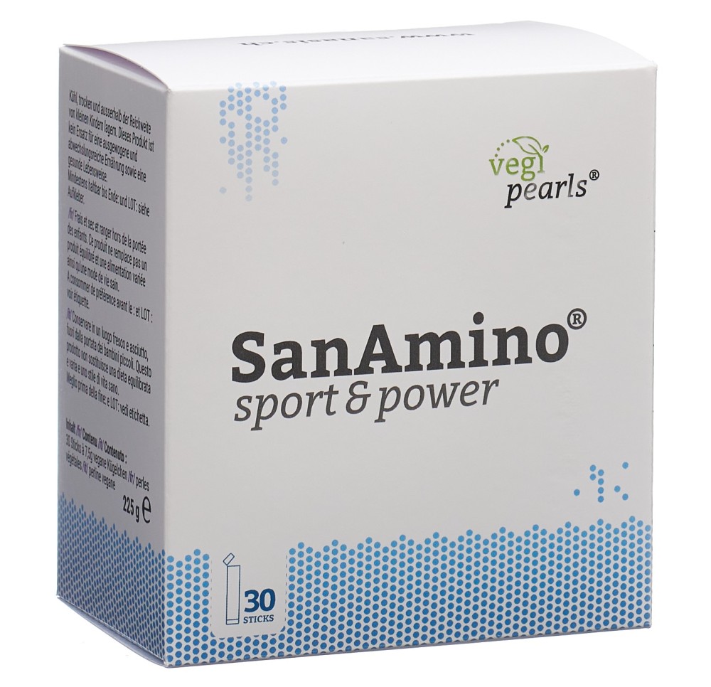 VEGIPEARLS SanAmino sport&power 30 stick 5 g