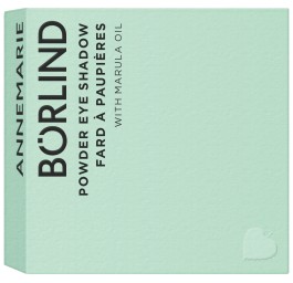 BÖRLIND Puderlidschatten Matt Truffle Plum