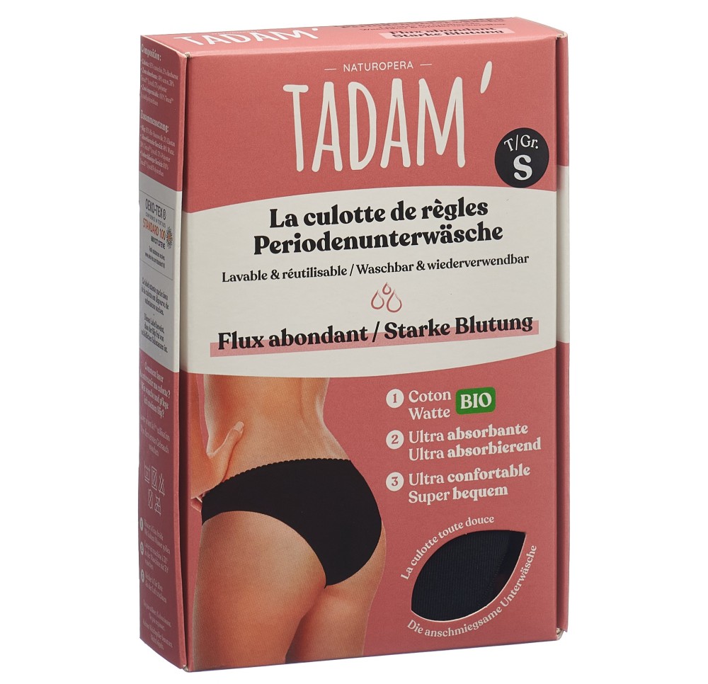 TADAM culotte de règles flux abondant S