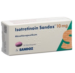 ISOTRETINOIN Sandoz caps moll 10 mg 30 pce