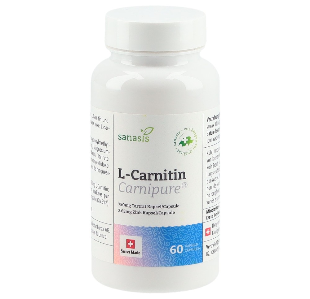 SANASIS L-Carnitin Carnipure Original caps 60 pce