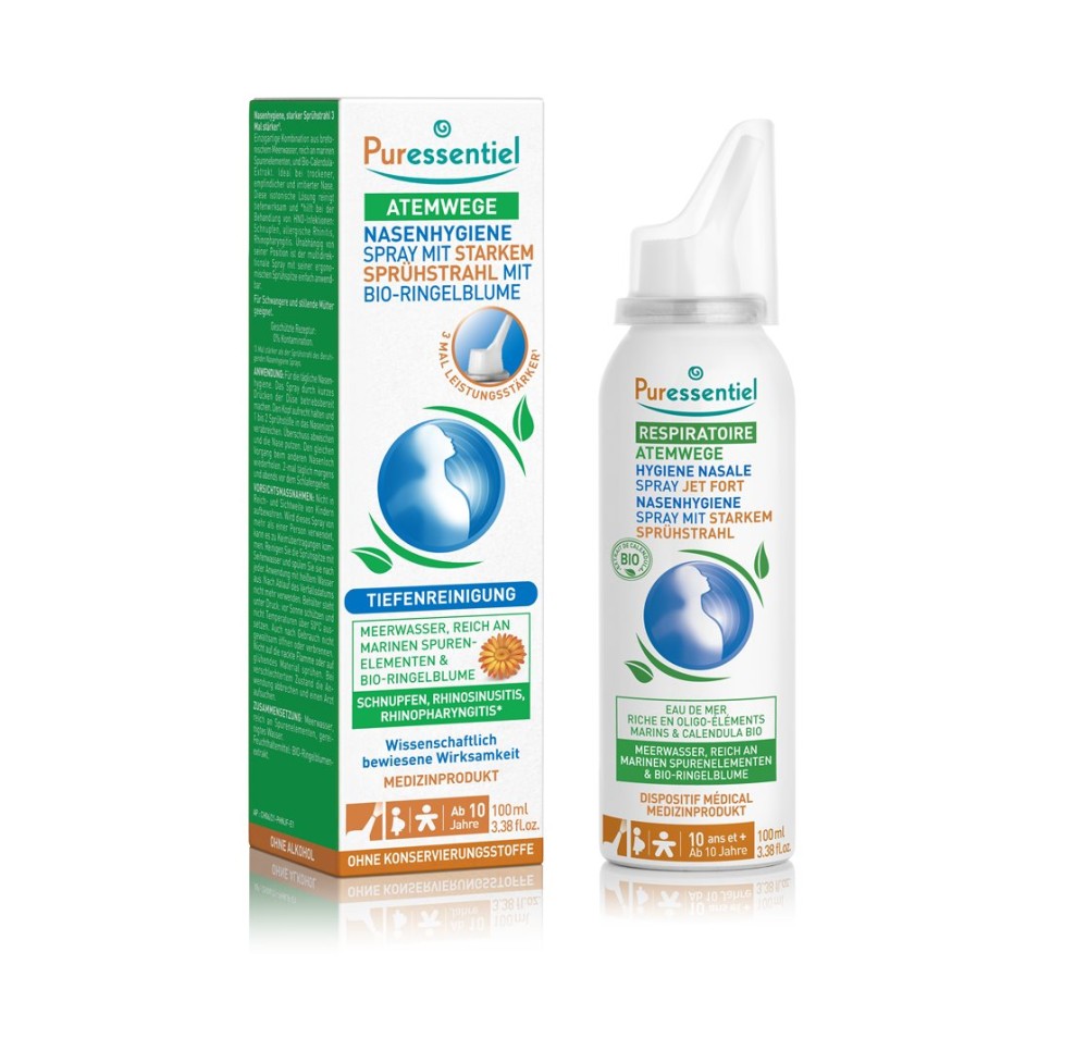 PURESSENTIEL spray hygiène nasale adulte 100 ml