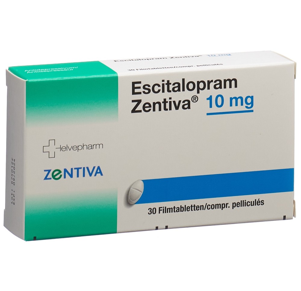 ESCITALOPRAM Zentiva cpr pell 10 mg 30 pce