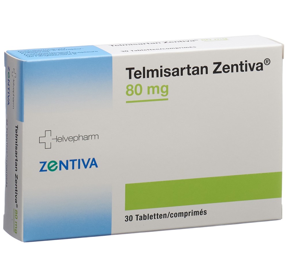 TELMISARTAN Zentiva cpr 80 mg 30 pce