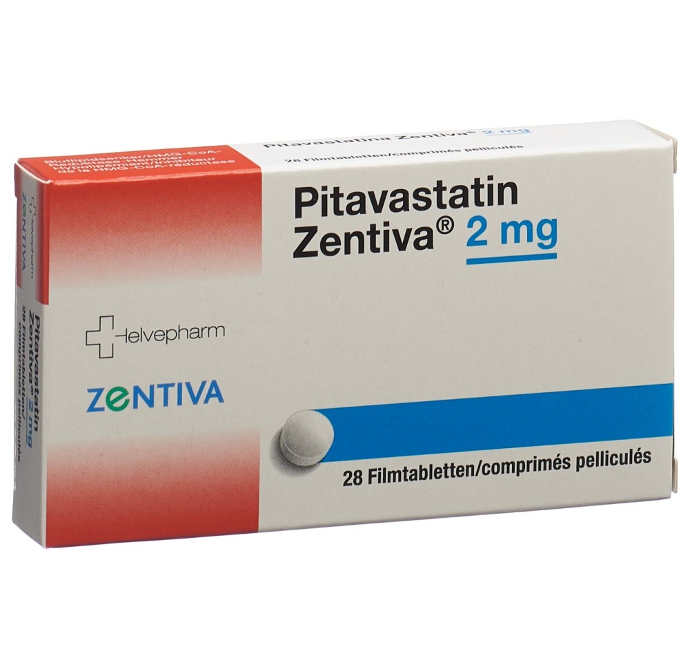 PITAVASTATIN Zentiva cpr pell 2 mg 28 pce