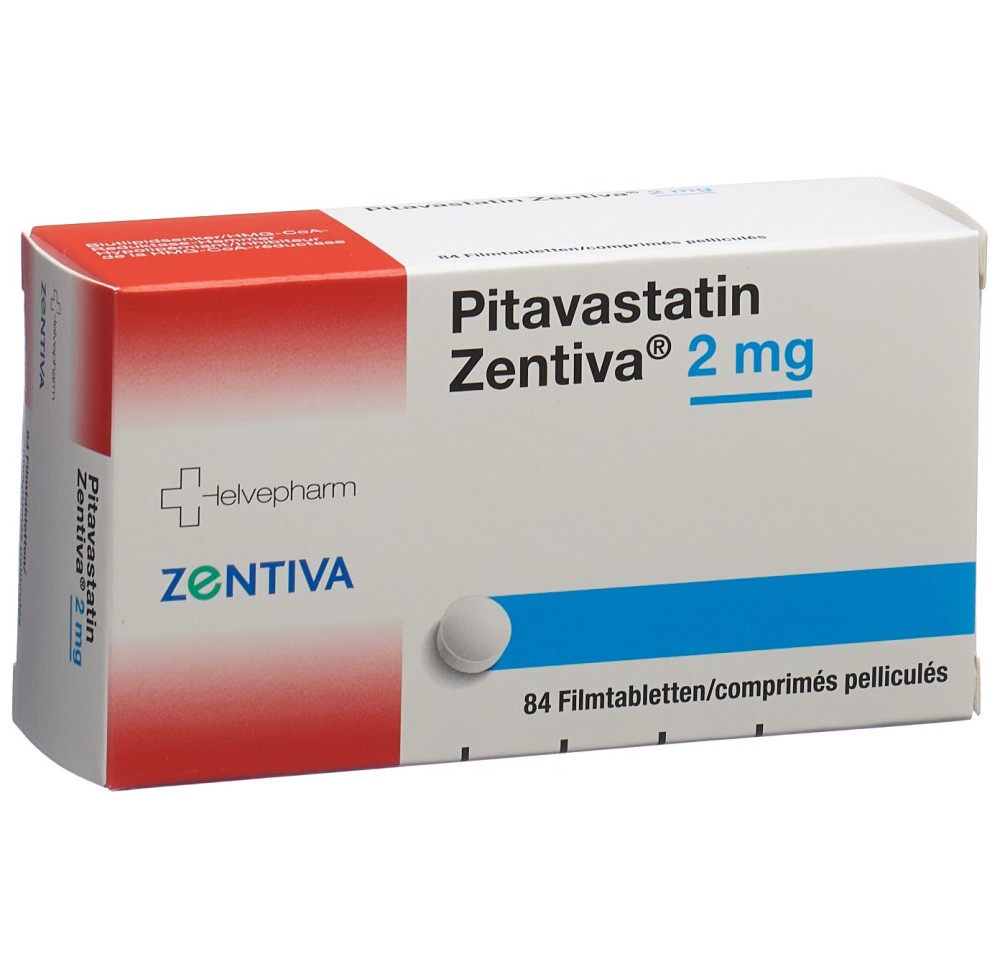 PITAVASTATIN Zentiva cpr pell 2 mg 84 pce