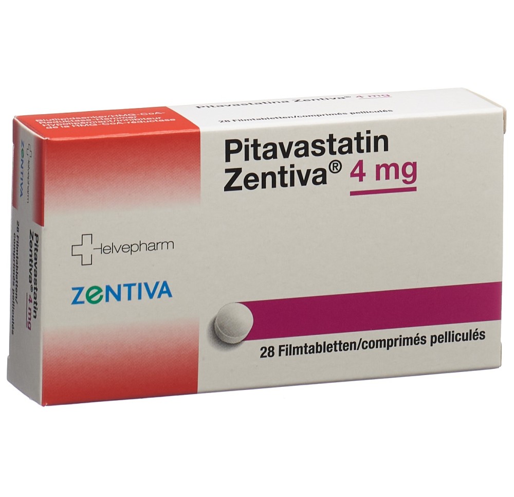 PITAVASTATIN Zentiva cpr pell 4 mg 28 pce