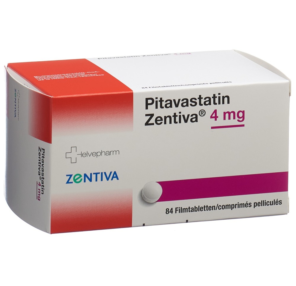 PITAVASTATIN Zentiva cpr pell 4 mg 84 pce