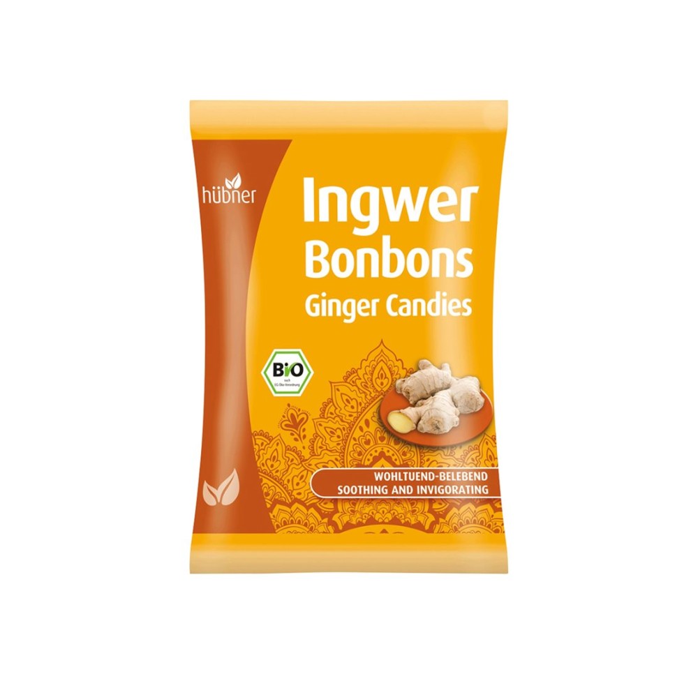 HÜBNER bonbons au gingembre sach 70 g