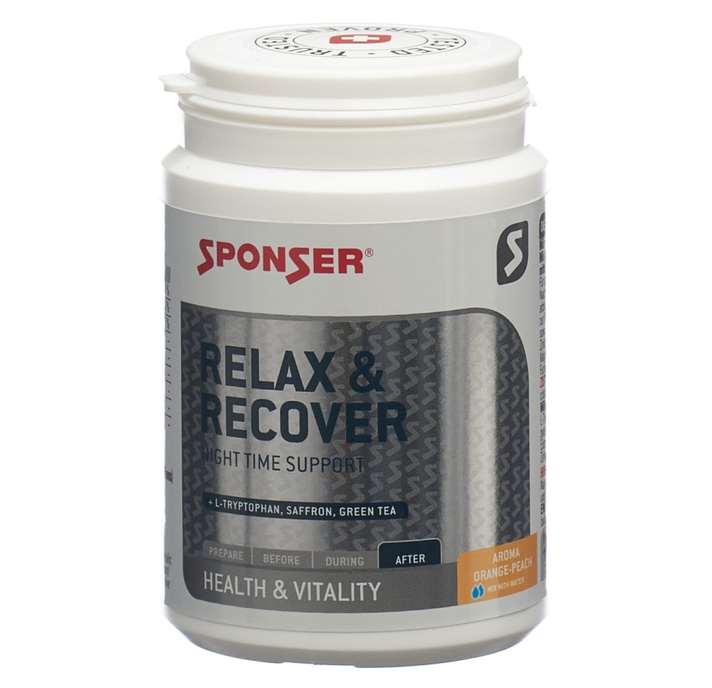 SPONSER Relax&Recover Orange-Peach bte 120 g