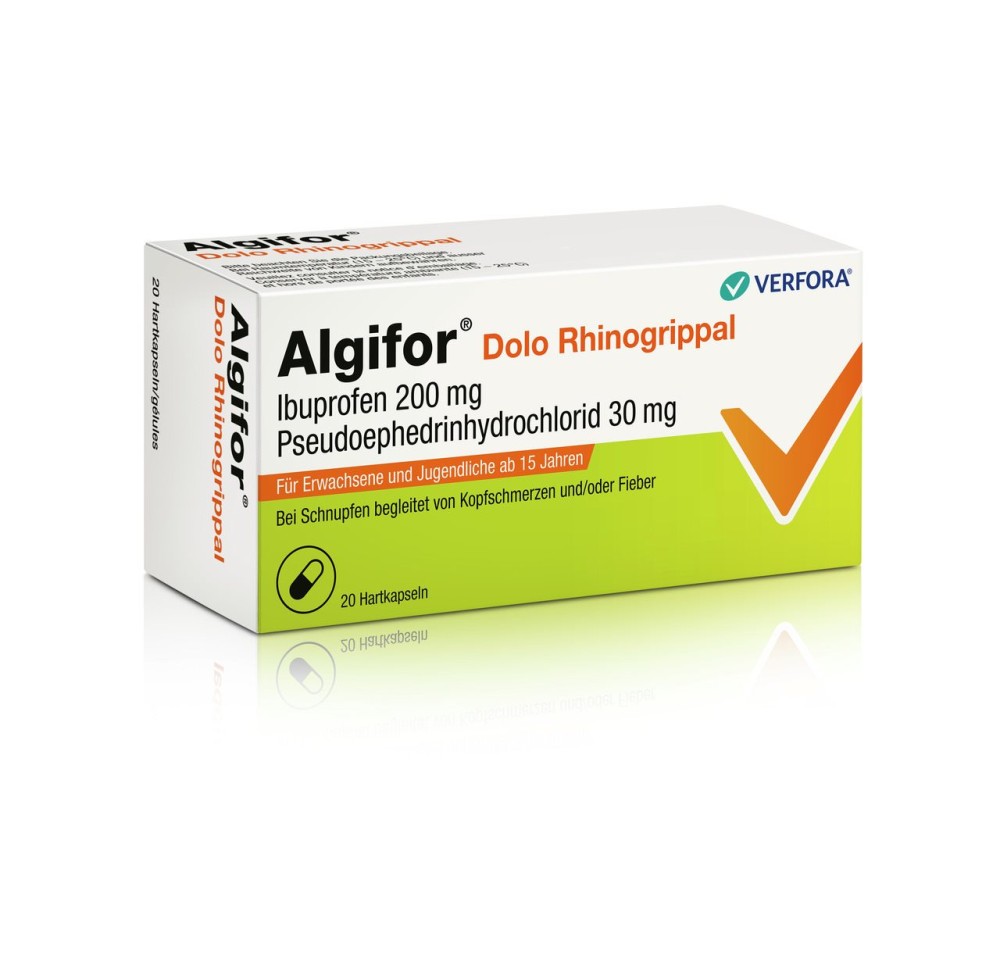 ALGIFOR Dolo Rhinogrippal caps 20 pce