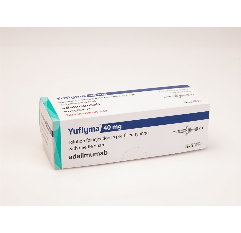 YUFLYMA 40 mg/0.4ml ser pré protè-aiguille