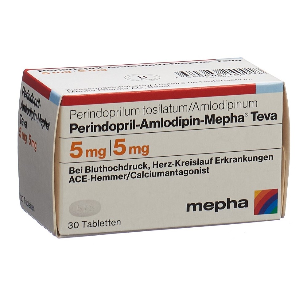 PERINDOPRIL Amlodipin-Mepha Teva 5/5mg 30 pce