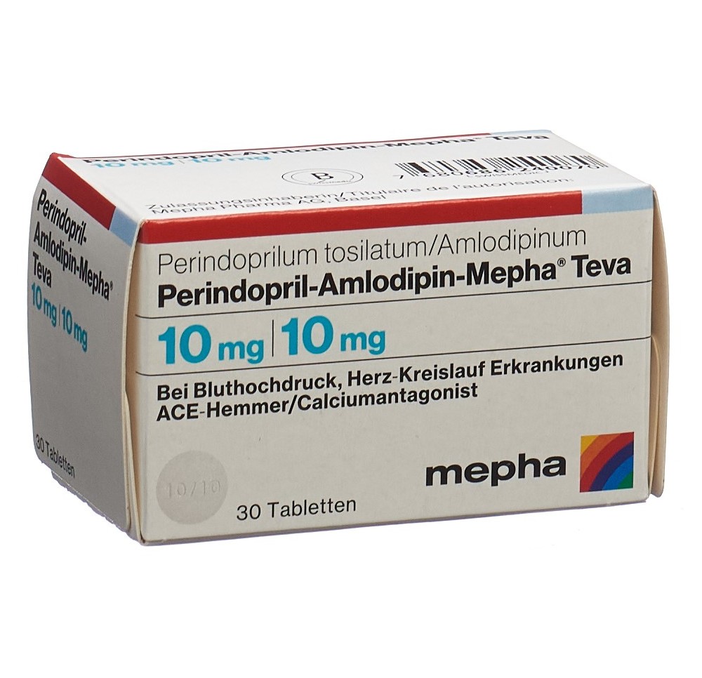 PERINDOPRIL Amlodipin-Mepha Teva 10/10mg 30 pce