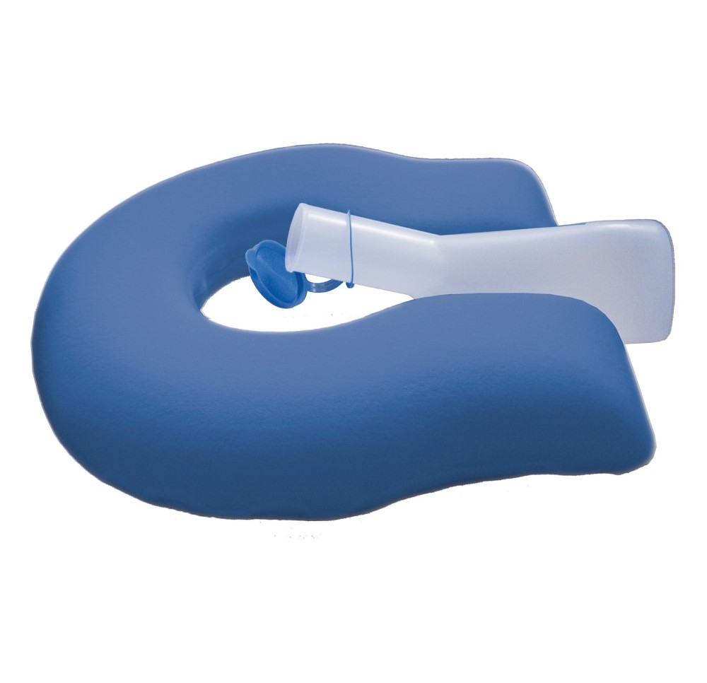 SUNDO coussin en U bleu