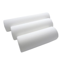 SUNDO rouleau genou revêtement tissu 40x15cm blanc