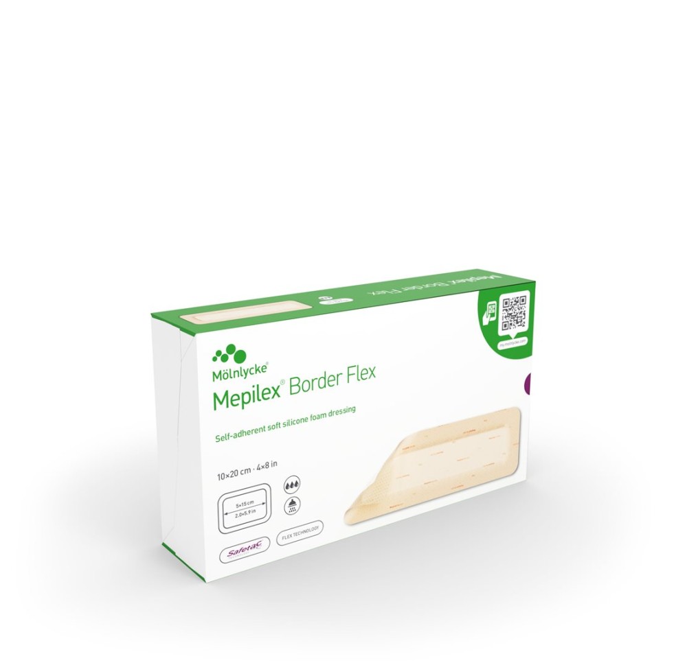MEPILEX Border Flex 10x20cm 10 pce