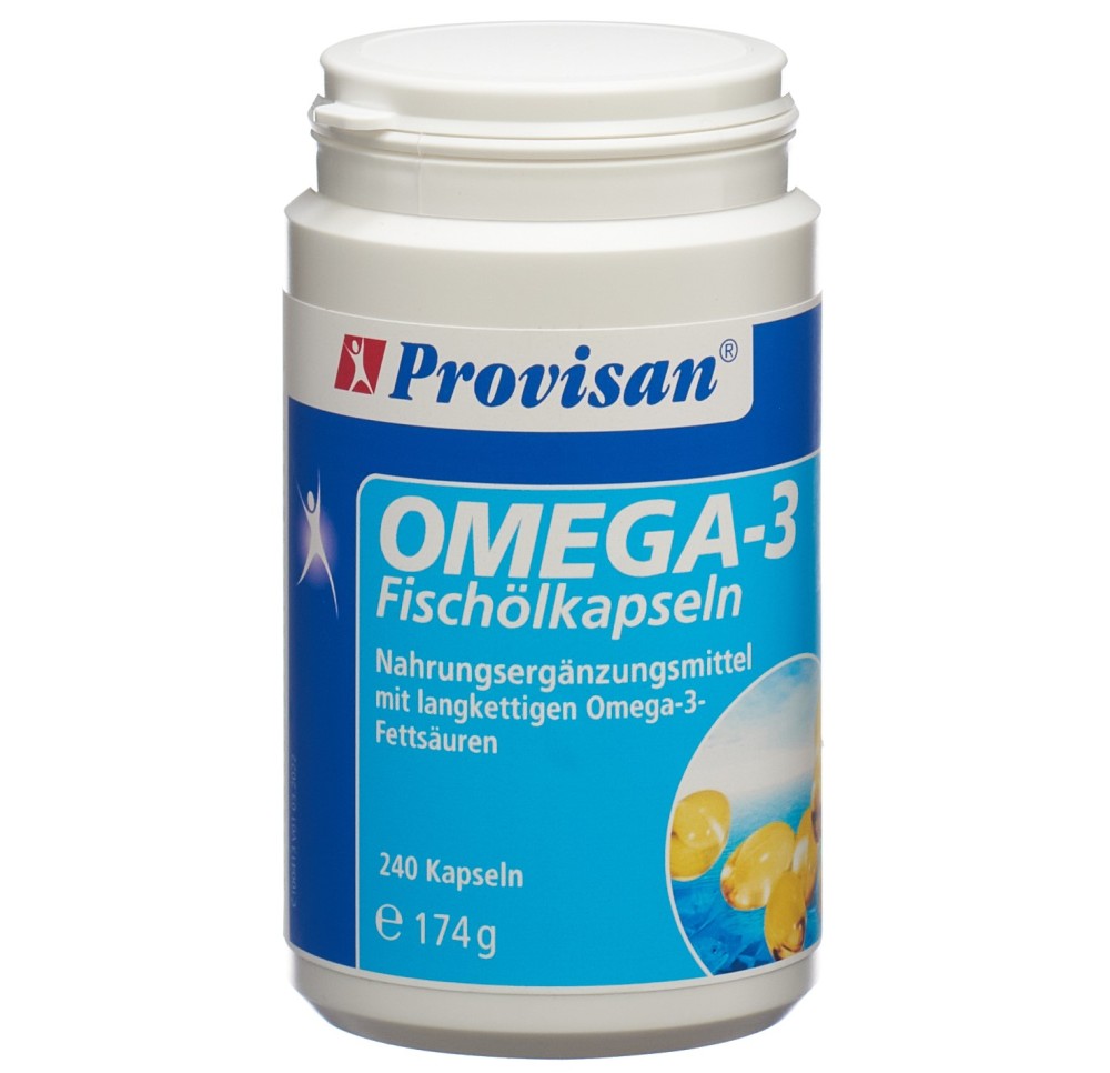 PROVISAN huile poisson omega 3 caps bte 240 pce
