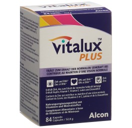 VITALUX Plus caps fl 84 pce