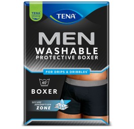 TENA Men Washable Underwear L noir