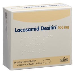 LACOSAMID Desitin cpr pell 100 mg 56 pce
