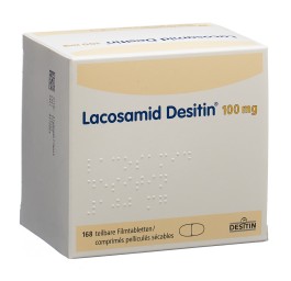 LACOSAMID Desitin cpr pell 100 mg 168 pce