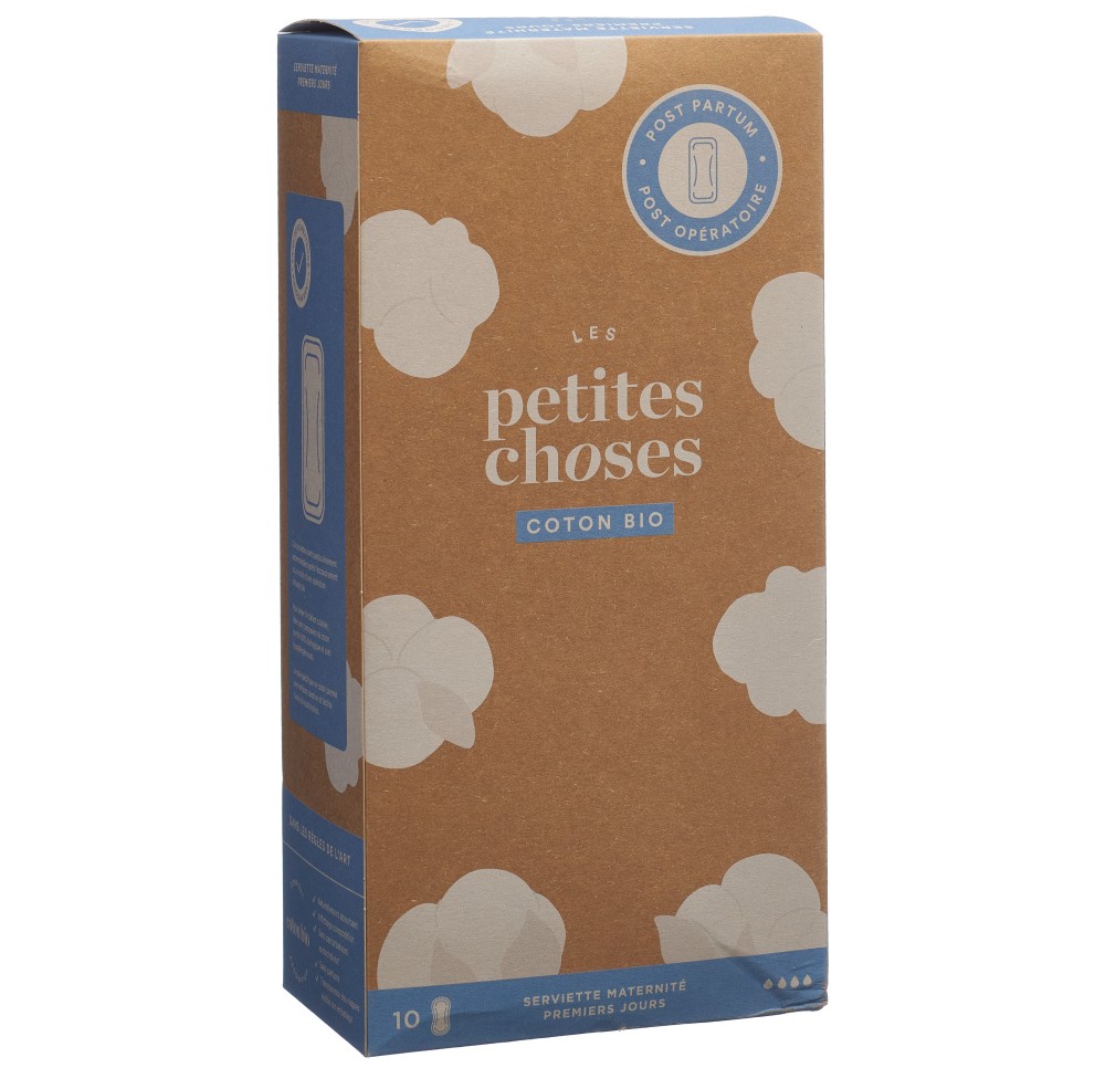 LES PETITES CHOSES serv mater post part bio 10 pce