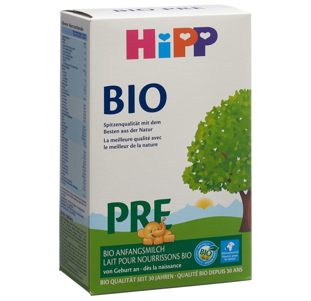 HIPP Pre Bio lait pour nourrissons 600 g
