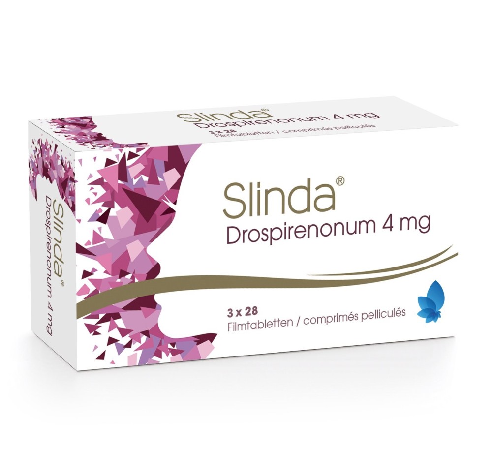 SLINDA cpr pell 4 mg 3 x 28 pce