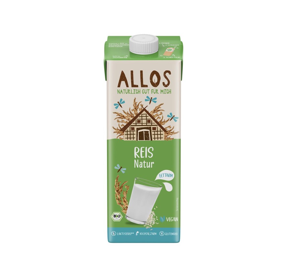 ALLOS drink au riz tétra 1 lt