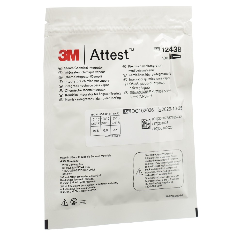 3M COMPLY SteriGage indicat int vapeur (n) 100 pce