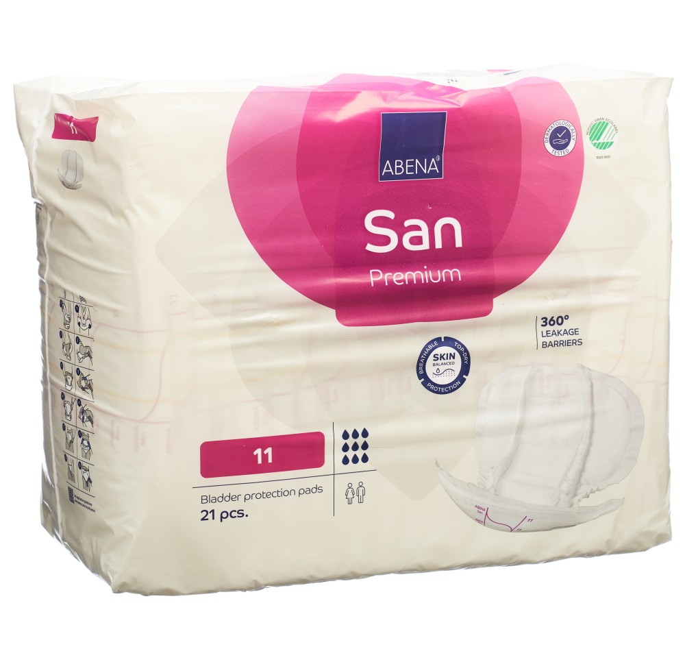 ABENA SAN Premium 11 rouge 21 pce