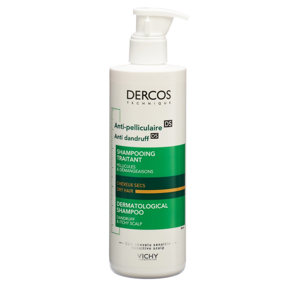 VICHY Dercos Anti dand DS Shamp chev sec 390 ml