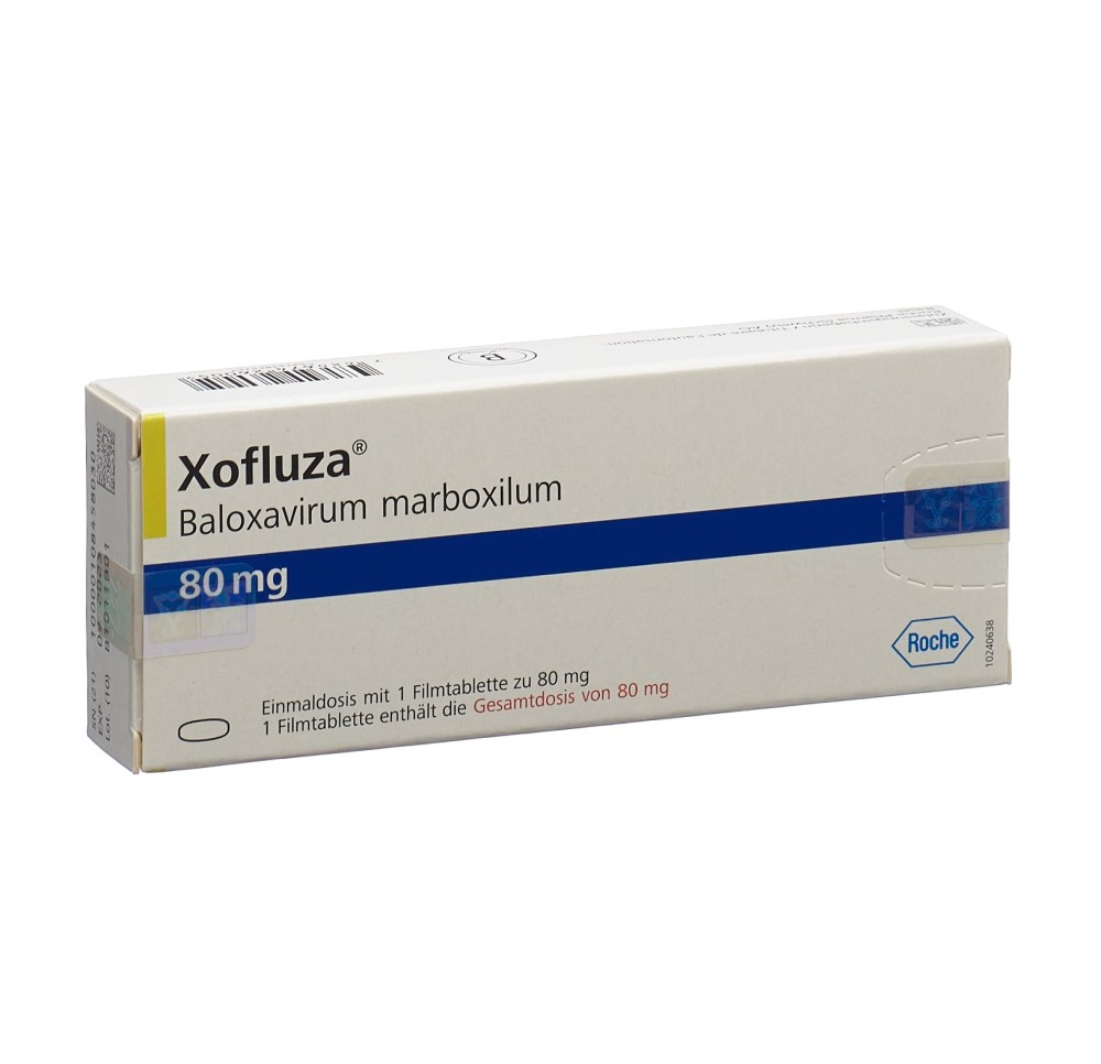 XOFLUZA cpr pell 80 mg