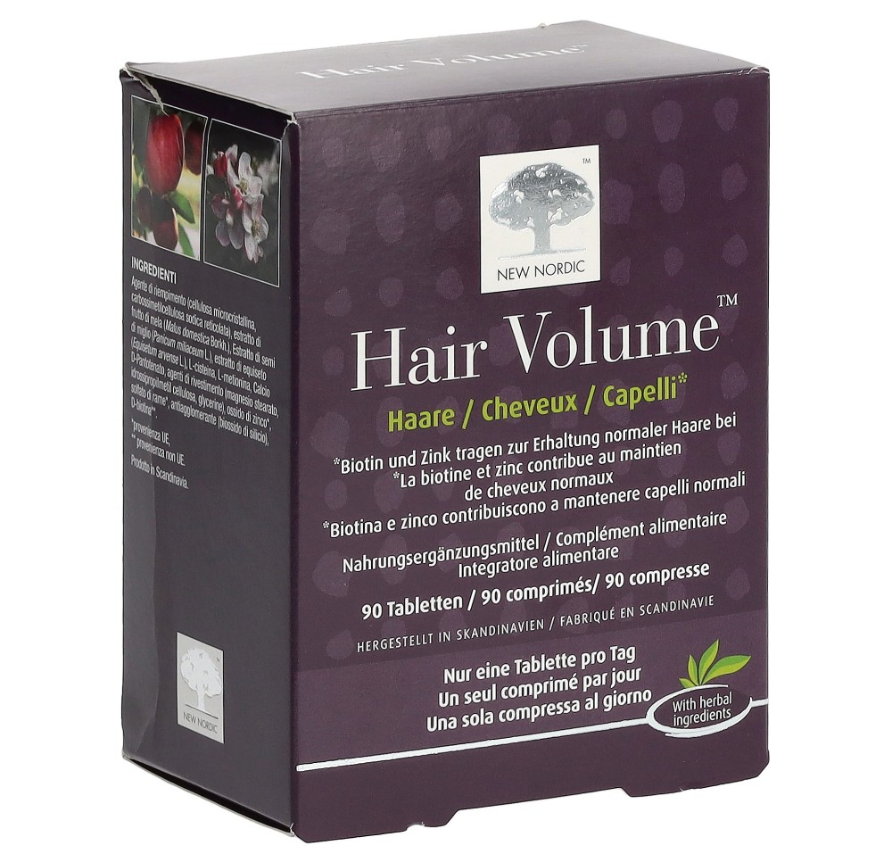NEW NORDIC Hair Volume cpr 90 pce