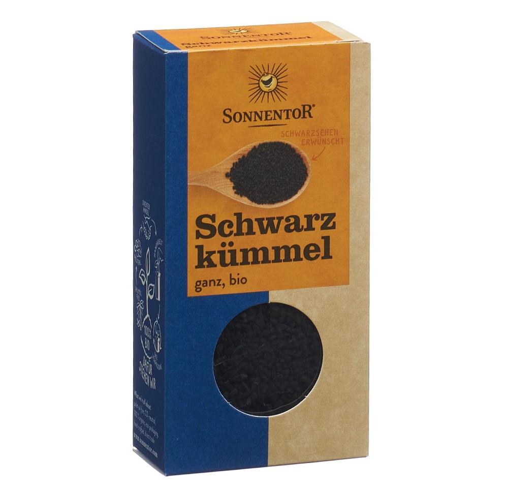 SONNENTOR cumin noir entier BIO sach 50 g