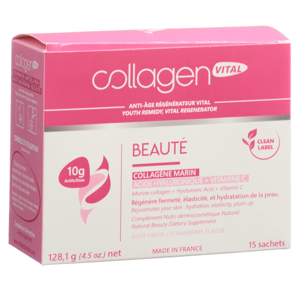 COLLAGEN VITAL Beauté sach 15 pce