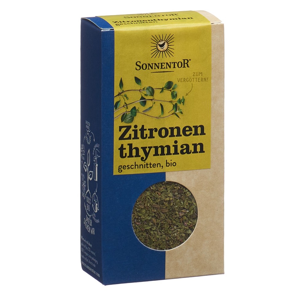 SONNENTOR thym citronné coupé BIO 20 g