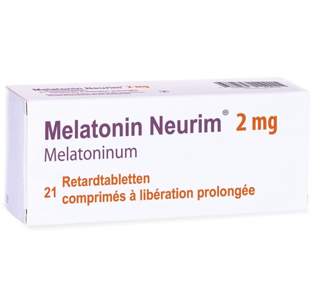 MELATONIN Neurim cpr ret 2 mg 21 pce