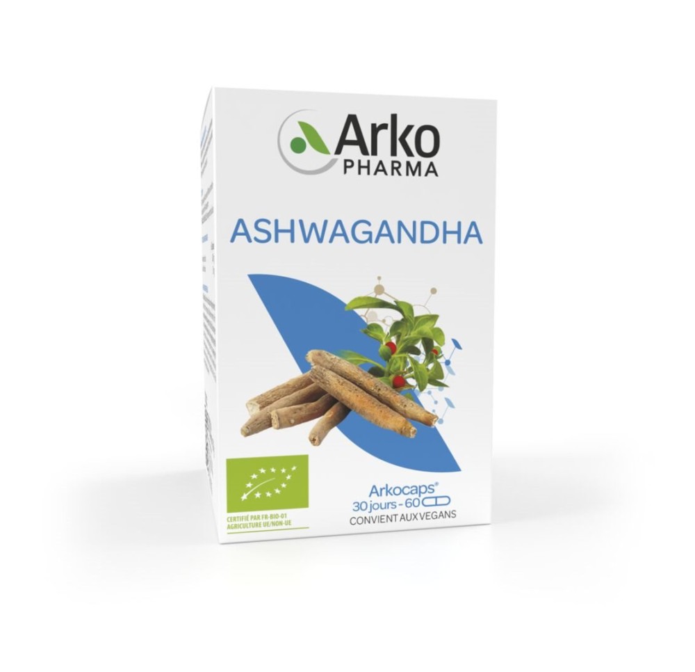 ARKOCAPS ashwagandha caps bio bte 60 pce