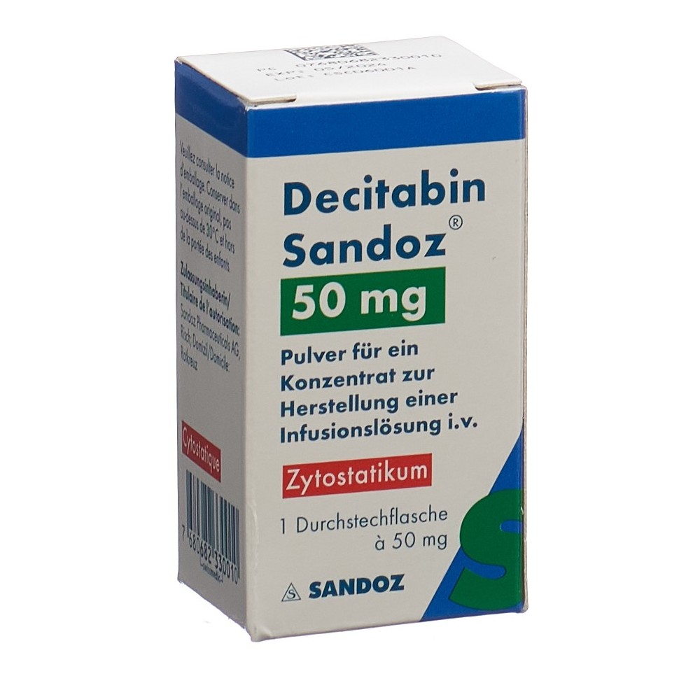 DECITABINE Sandoz subst sèche 50 mg flac