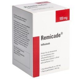 REMICADE (IP) subst sèche 100 mg flac