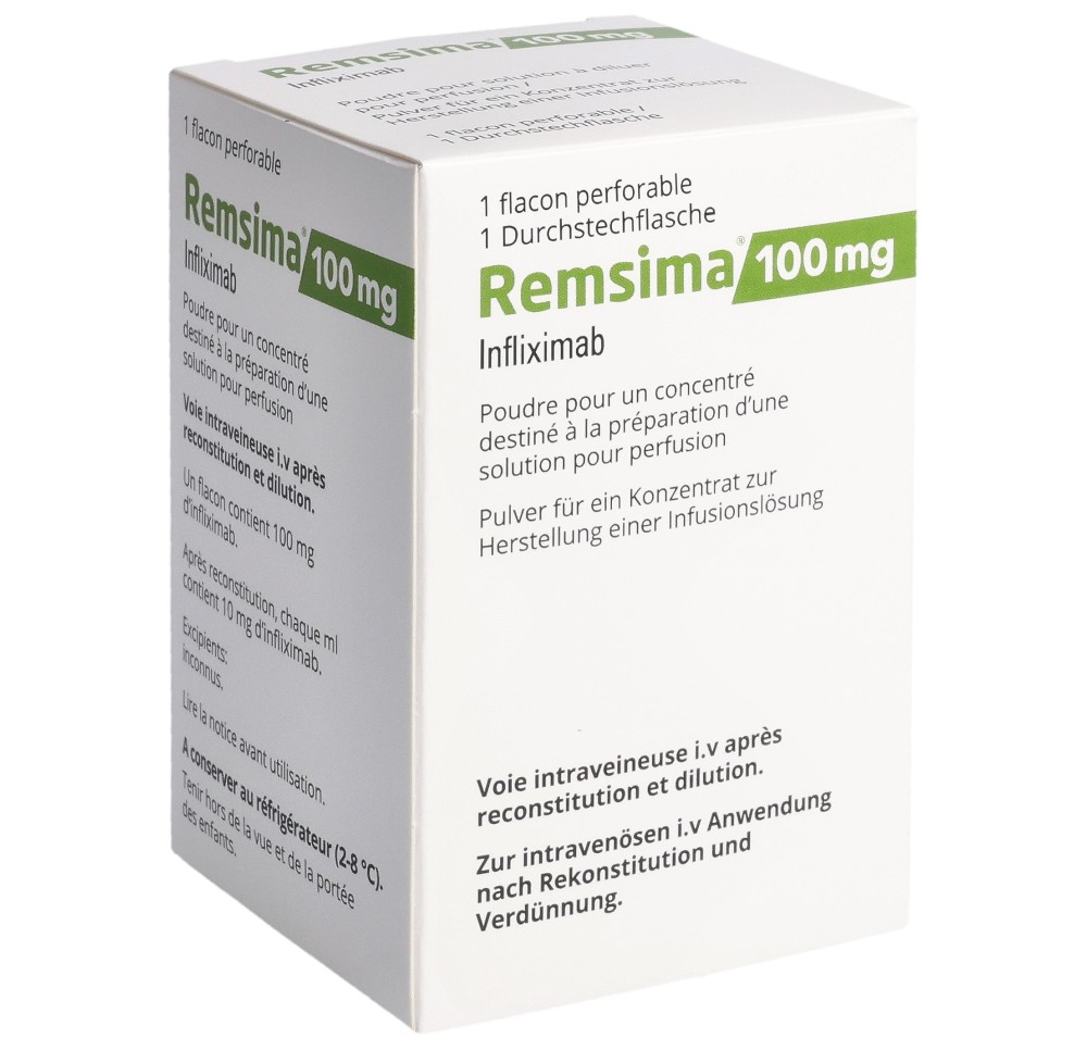 REMSIMA (IP) subst sèche 100 mg flac