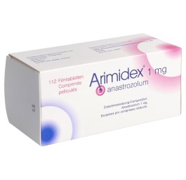 ARIMIDEX (IP) cpr pell 1 mg 112 pce